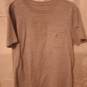 Carhartt Men's Heathered Lavender Short Sleeve Tee